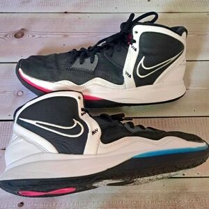 Nike Kyrie 8 Infinity South Beach Black/White Mens Size 7.5 Womens 9